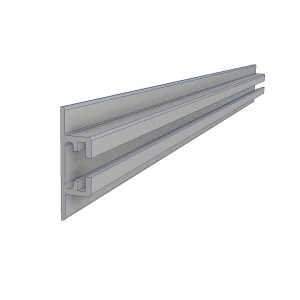 Profilert skinne for oppheng i mast L:600mm