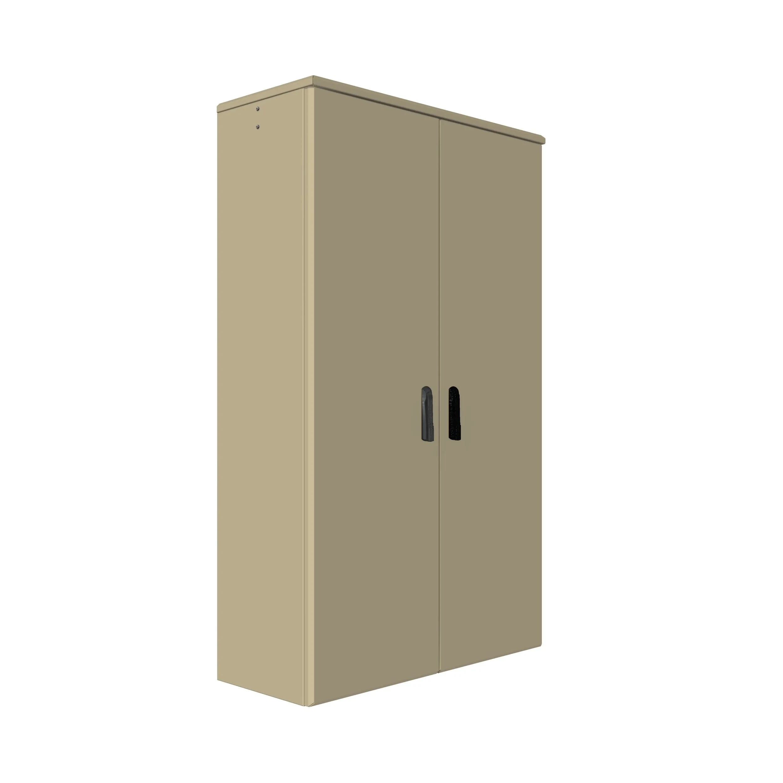 DBV 201205 Dobbeltveggede aluminiumsskap med 2 dører - 2000x1200x500mm